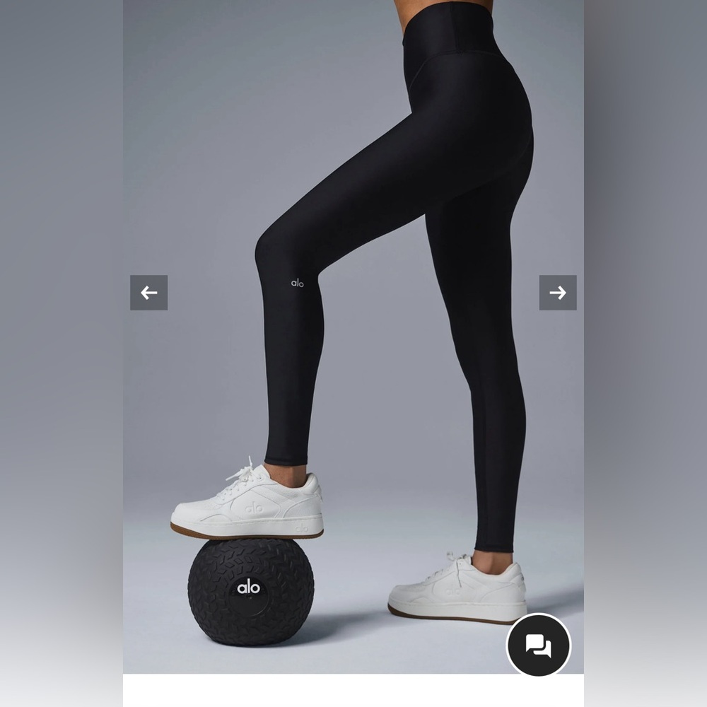 Alo Airlift black leggings 7/8